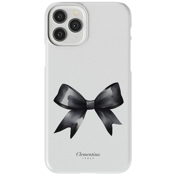 Black Bow Snap Case