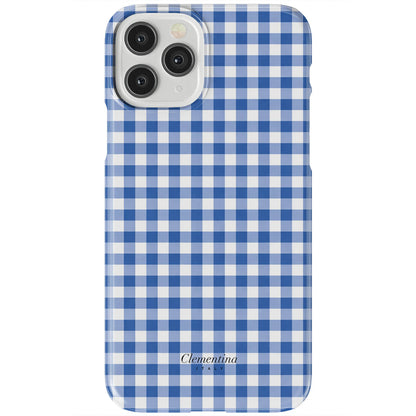Blue Gingham Tough Case