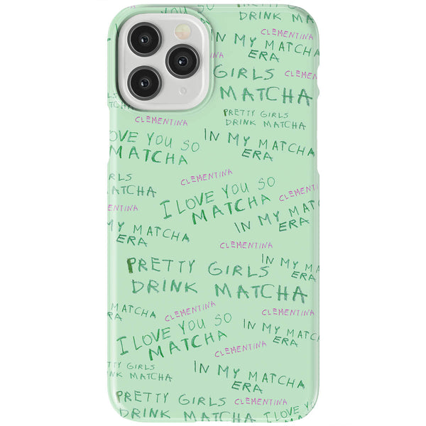 Matcha Philosophy Tough Case