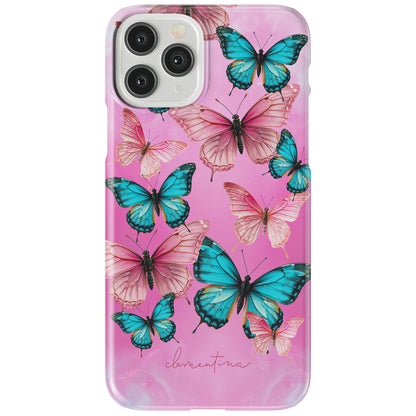 Y2K Butterflies Snap Case