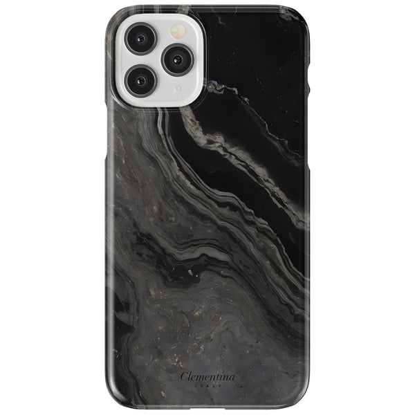 Black Marble Tough Case