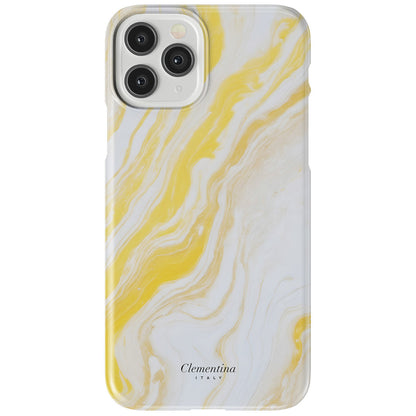 Citrus Marble Snap Case