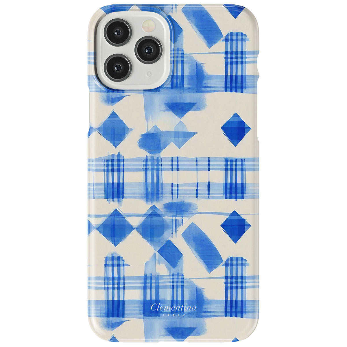 Distressed Gingham Snap Case