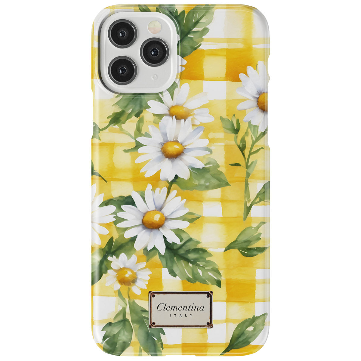 Gingham and Daisy Snap Case