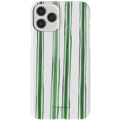 Green Stripes Tough Case