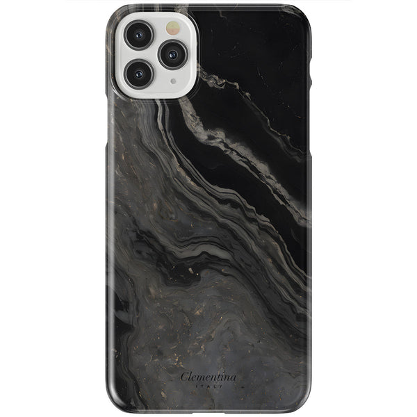 Black Marble Tough Case