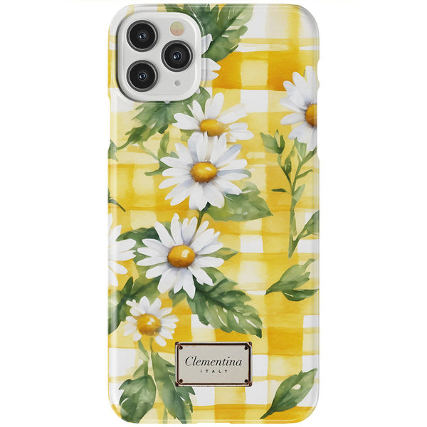 Gingham and Daisy Snap Case