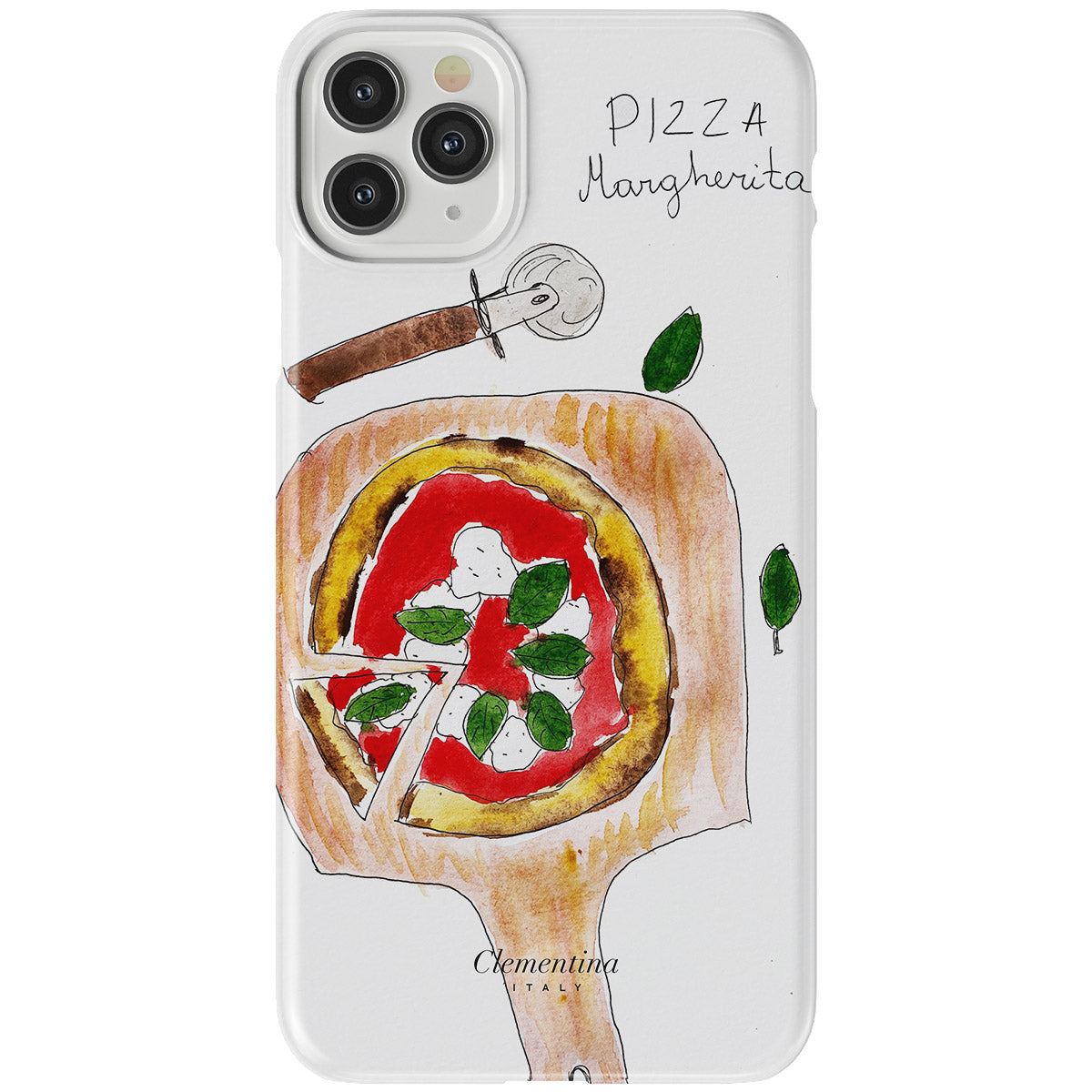 Pizza Margherita Snap Case