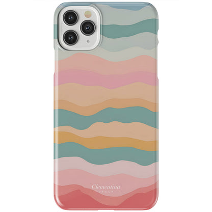 Rainbow Wave Tough Case