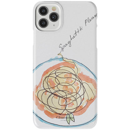 Spaghetti Please Snap Case