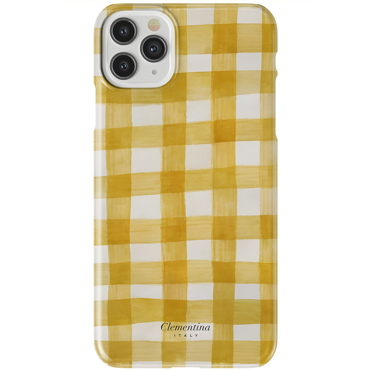 Yellow Gingham Tough Case