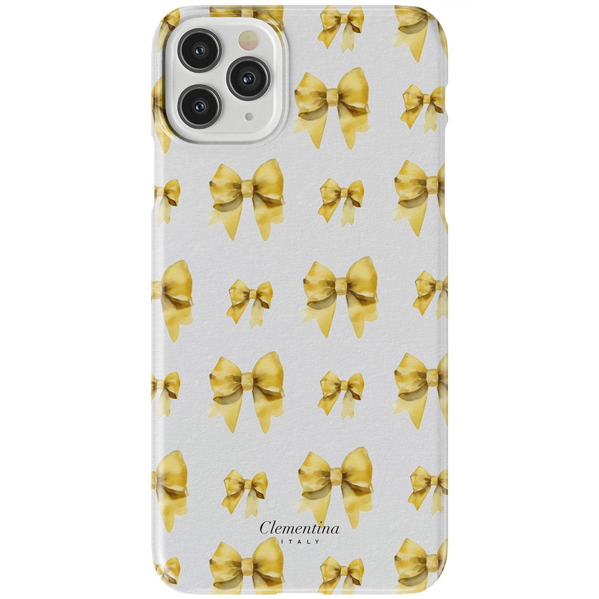 Yellow Bows Snap Case