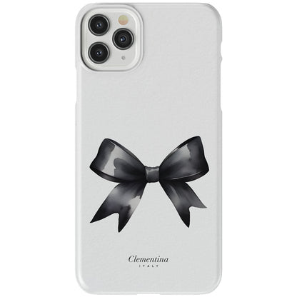 Black Bow Snap Case