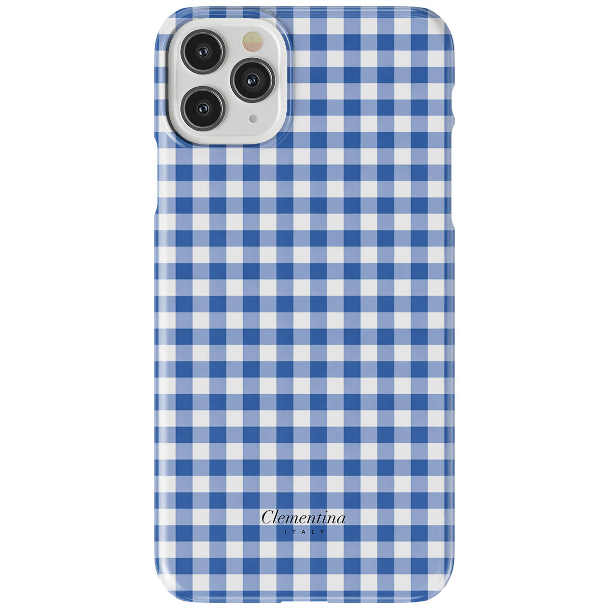 Blue Gingham Tough Case