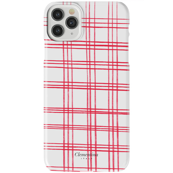 Crimson Cross Snap Case