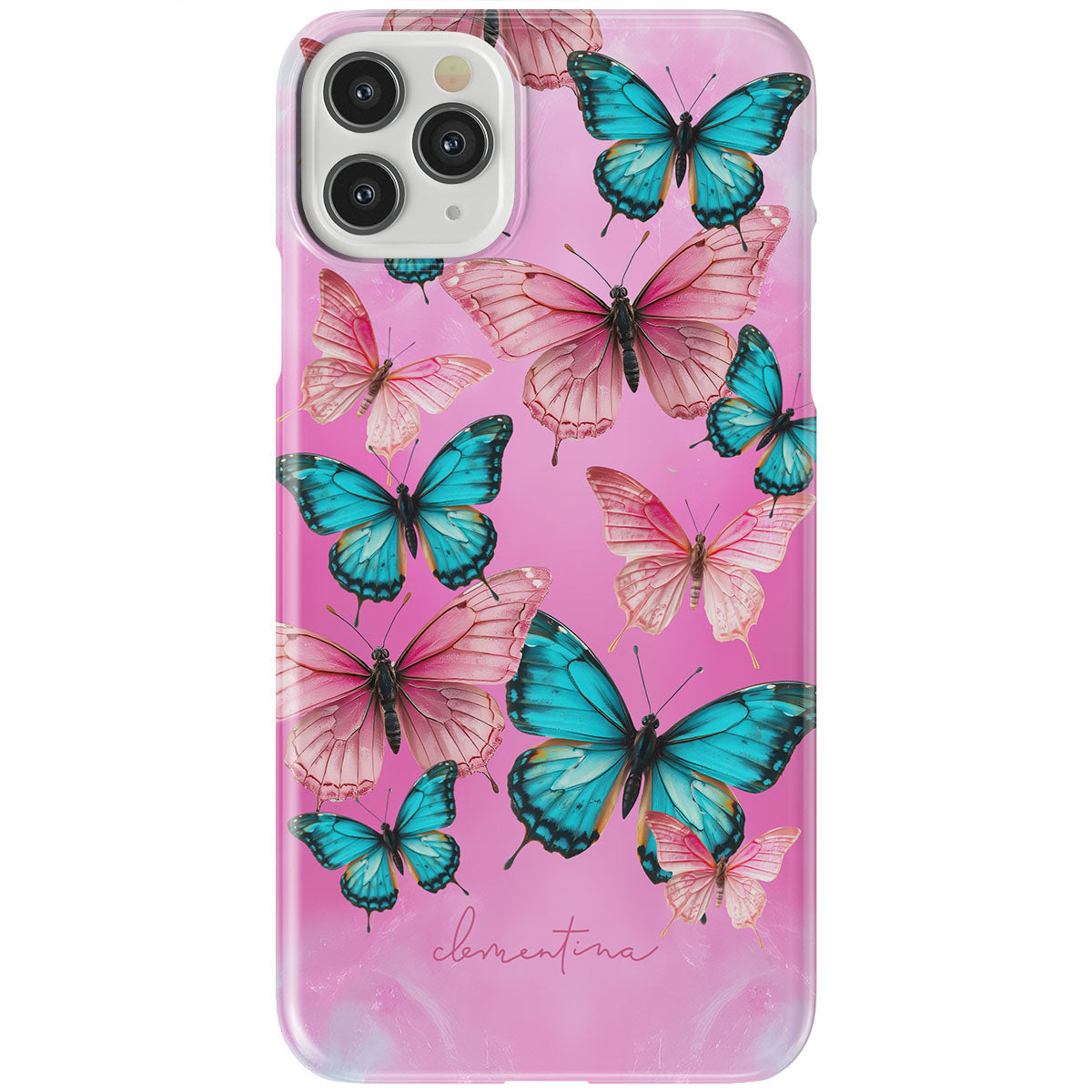 Y2K Butterflies Snap Case