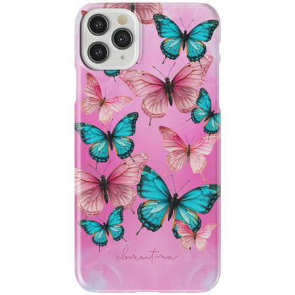 Y2K Butterflies Snap Case