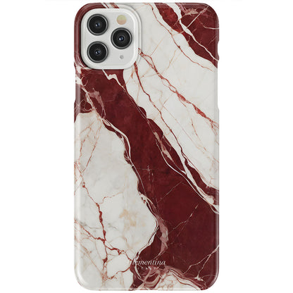 Burgundy Marble Tough Case