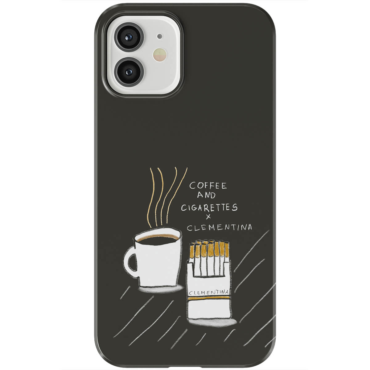 Coffee and Cigarettes Dark Tough MagSafe Case