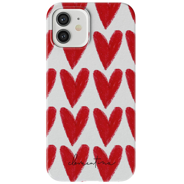 Hearts Tough Case