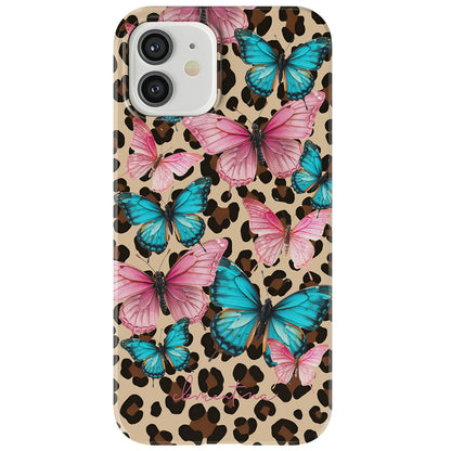 Leopard & Butterflies Tough MagSafe Case