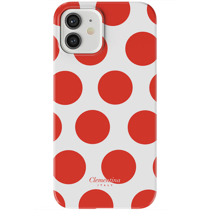Red Polka Dots Tough Case