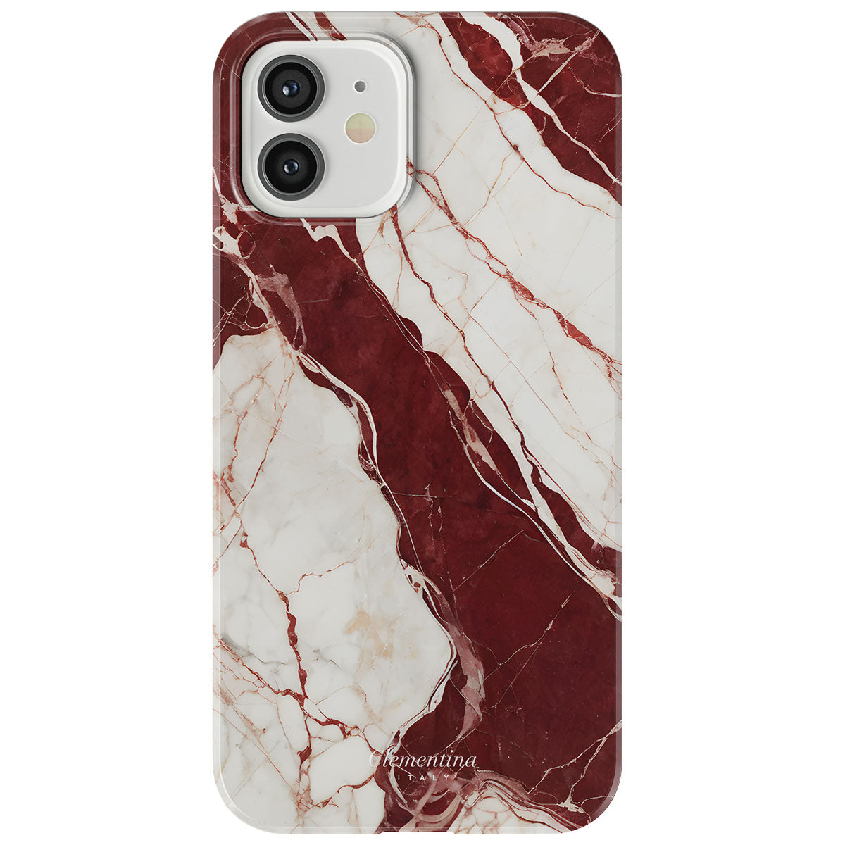 Burgundy Marble Tough Case