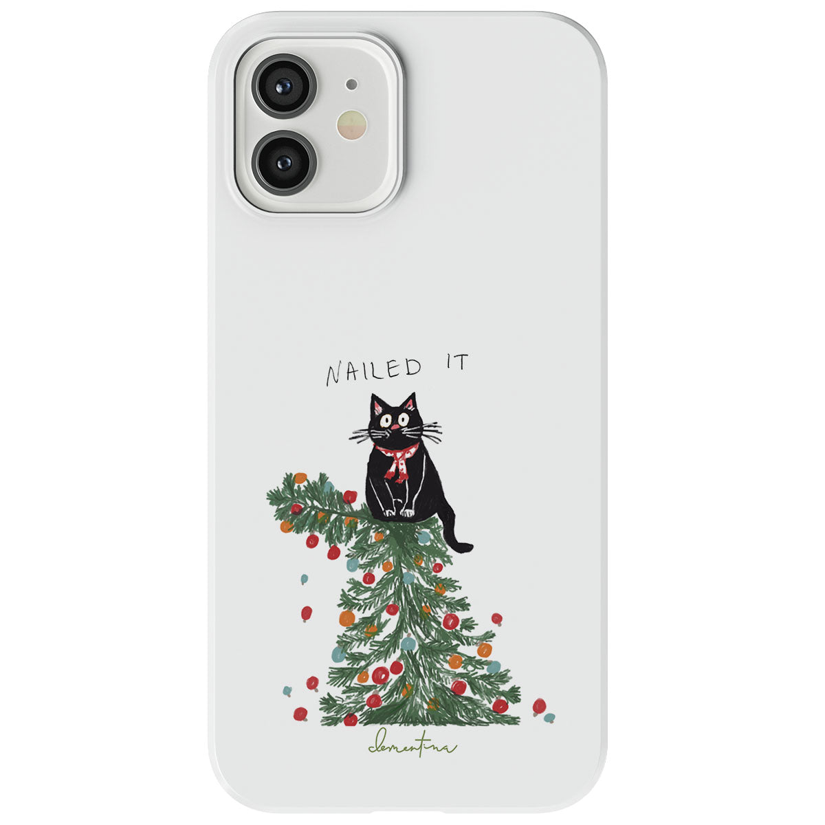 Cat Christmas Snap Case