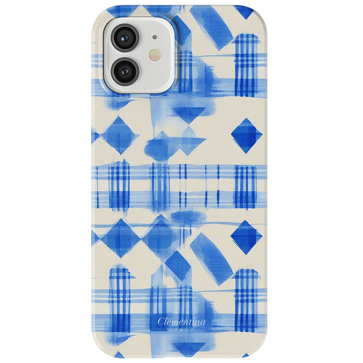 Distressed Gingham Snap Case