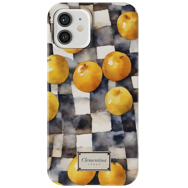 Gingham & Citrus Tough Case