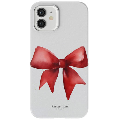 Red Bow Snap Case