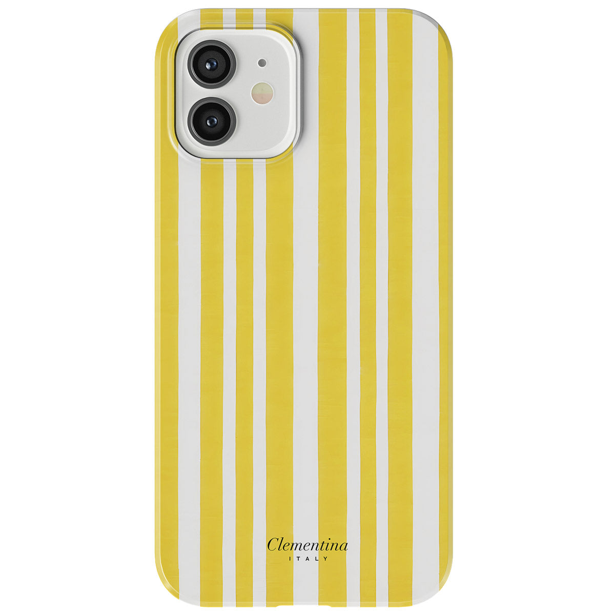 Yellow Stripes Snap Case