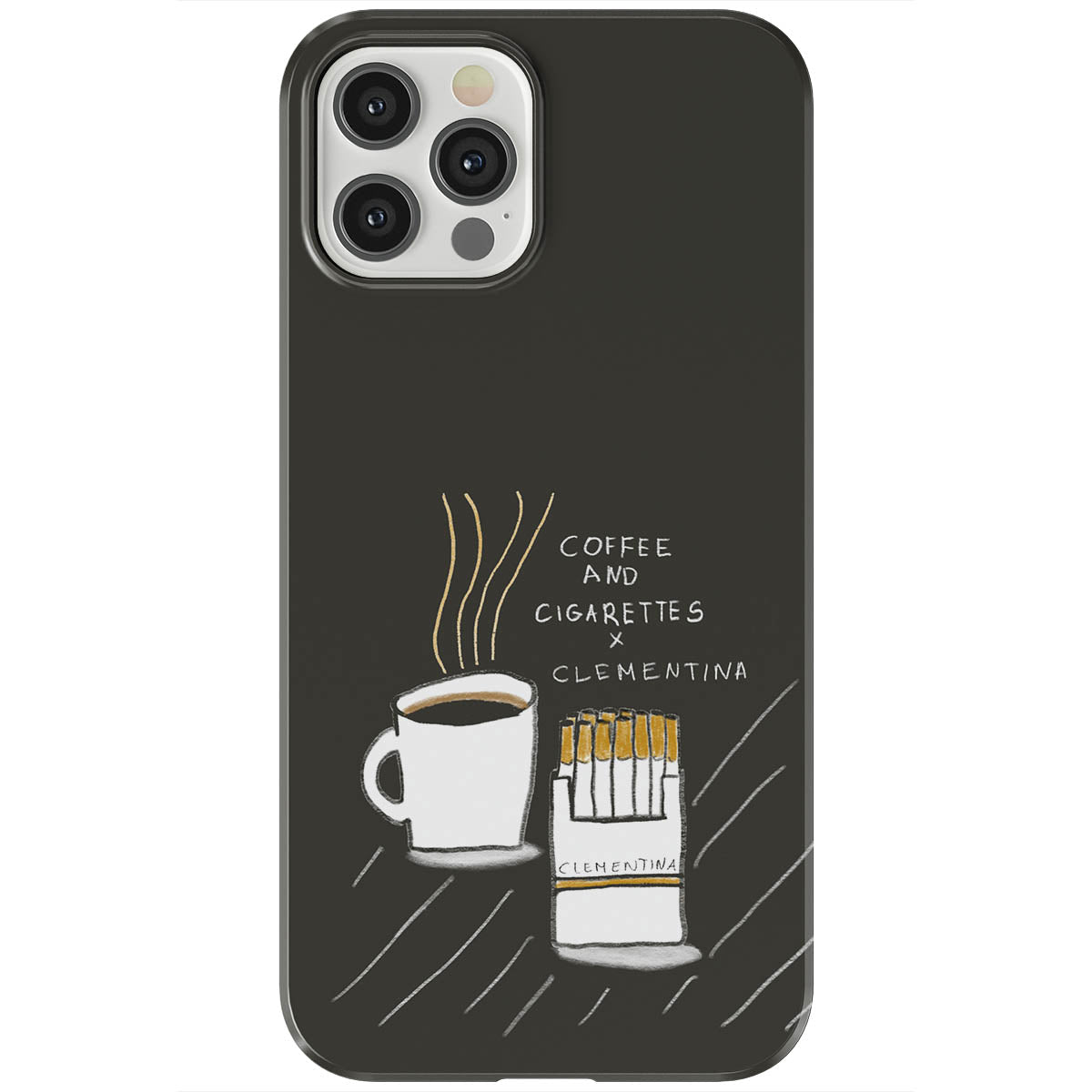 Coffee and Cigarettes Dark Tough Case