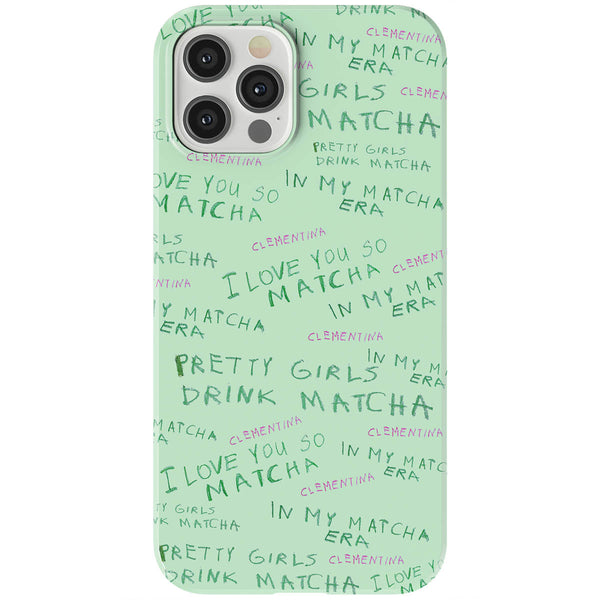 Matcha Philosophy Tough Case