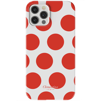 Red Polka Dots Tough Case