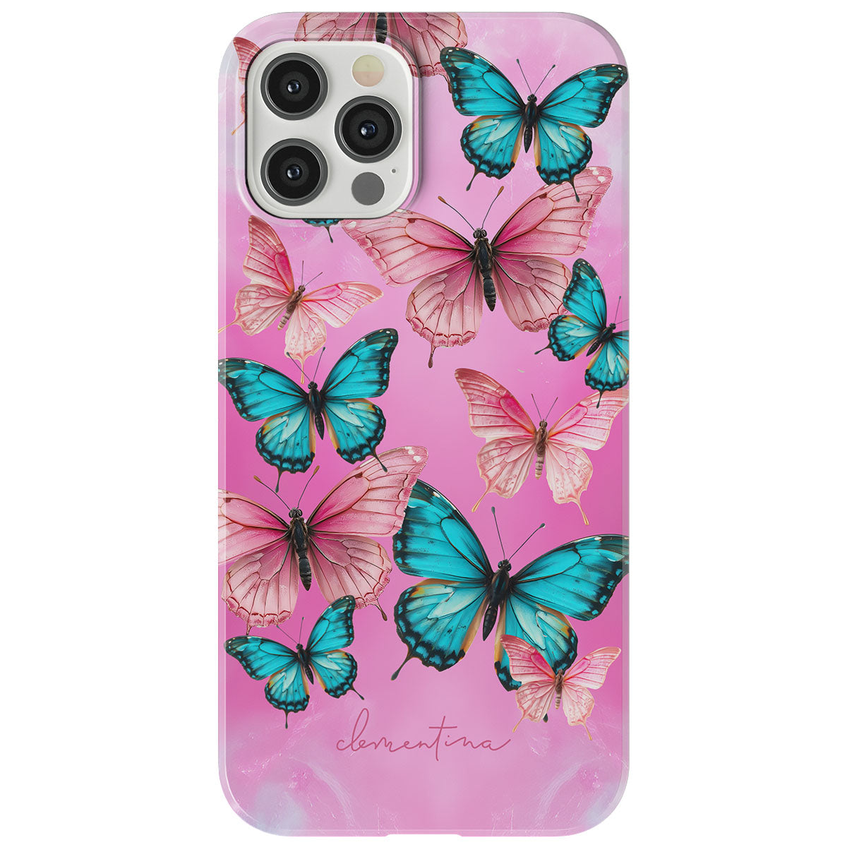 Y2K Butterflies Snap Case