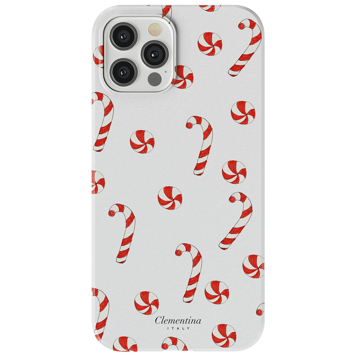 Candy Cane Snap Case