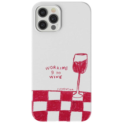 9 to Wine Tough MagSafe Case