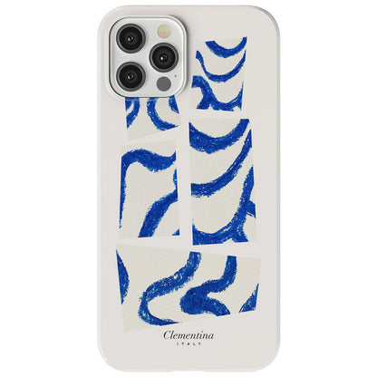 Abstract Wave Snap Case