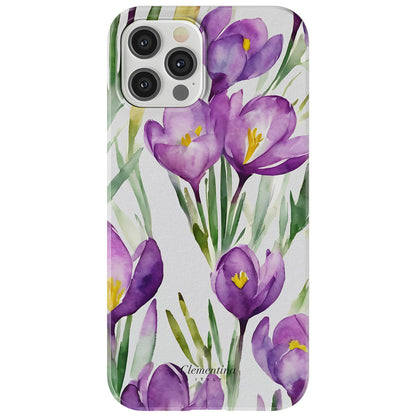 Crocus Snap Case