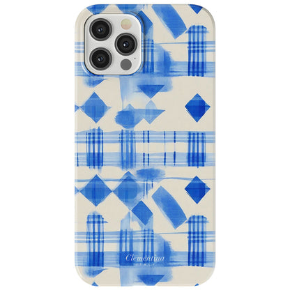 Distressed Gingham Tough Case