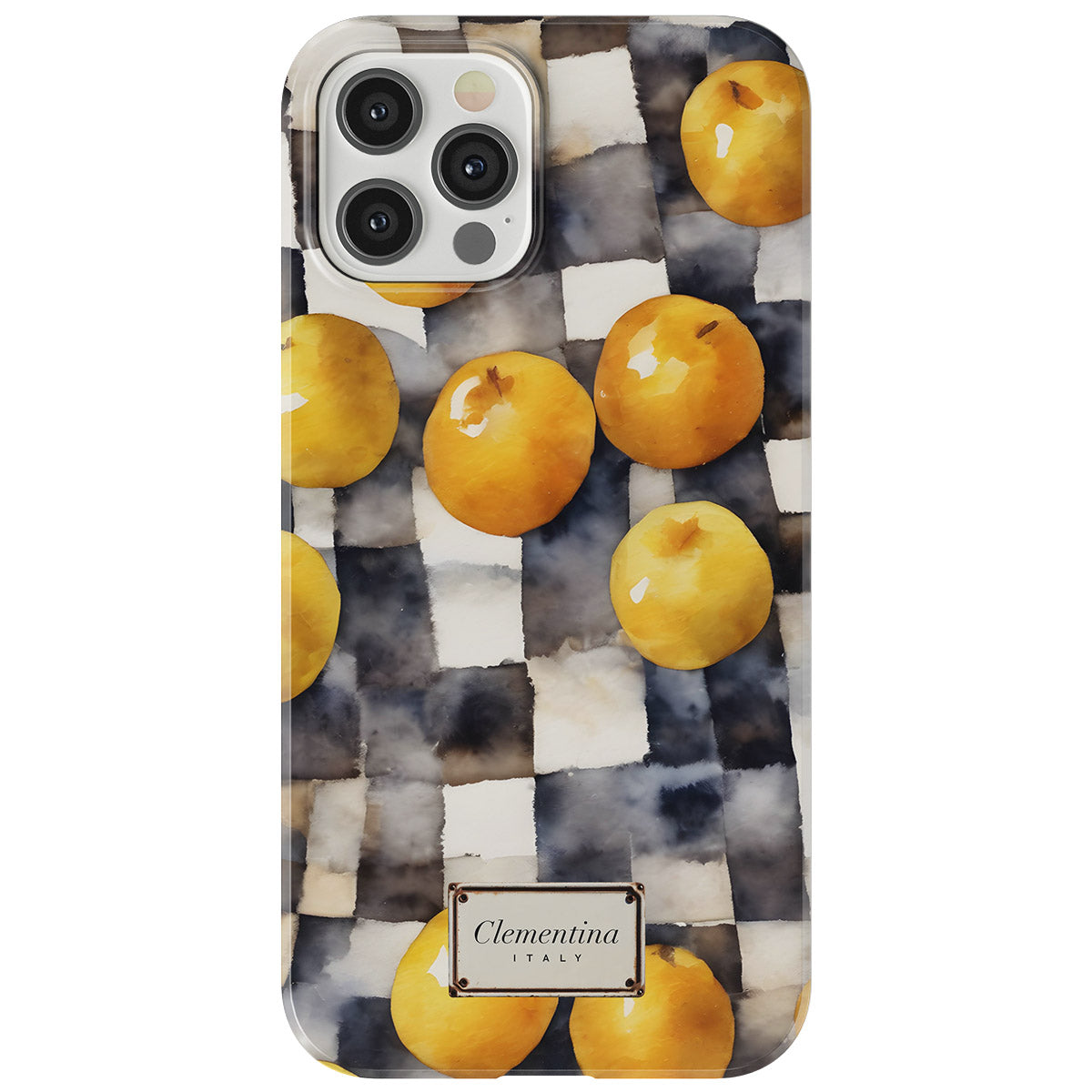 Gingham & Citrus Snap Case