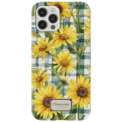 Gingham and Flowers Tough MagSafe Case