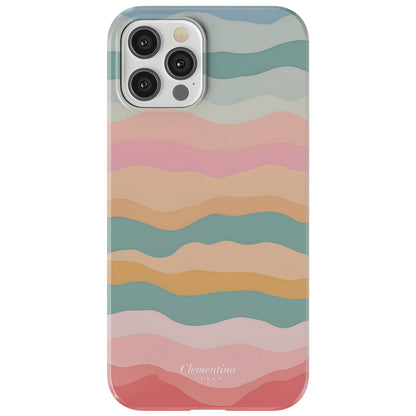 Rainbow Wave Tough Case