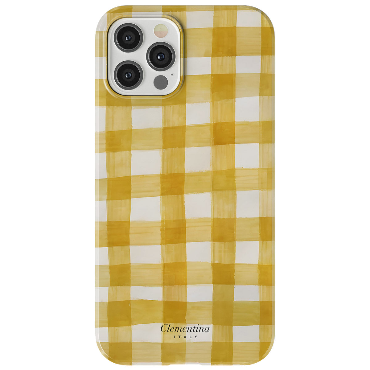 Yellow Gingham Tough Case