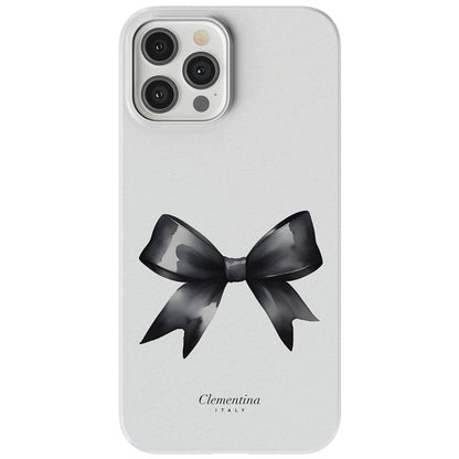 Black Bow Snap Case