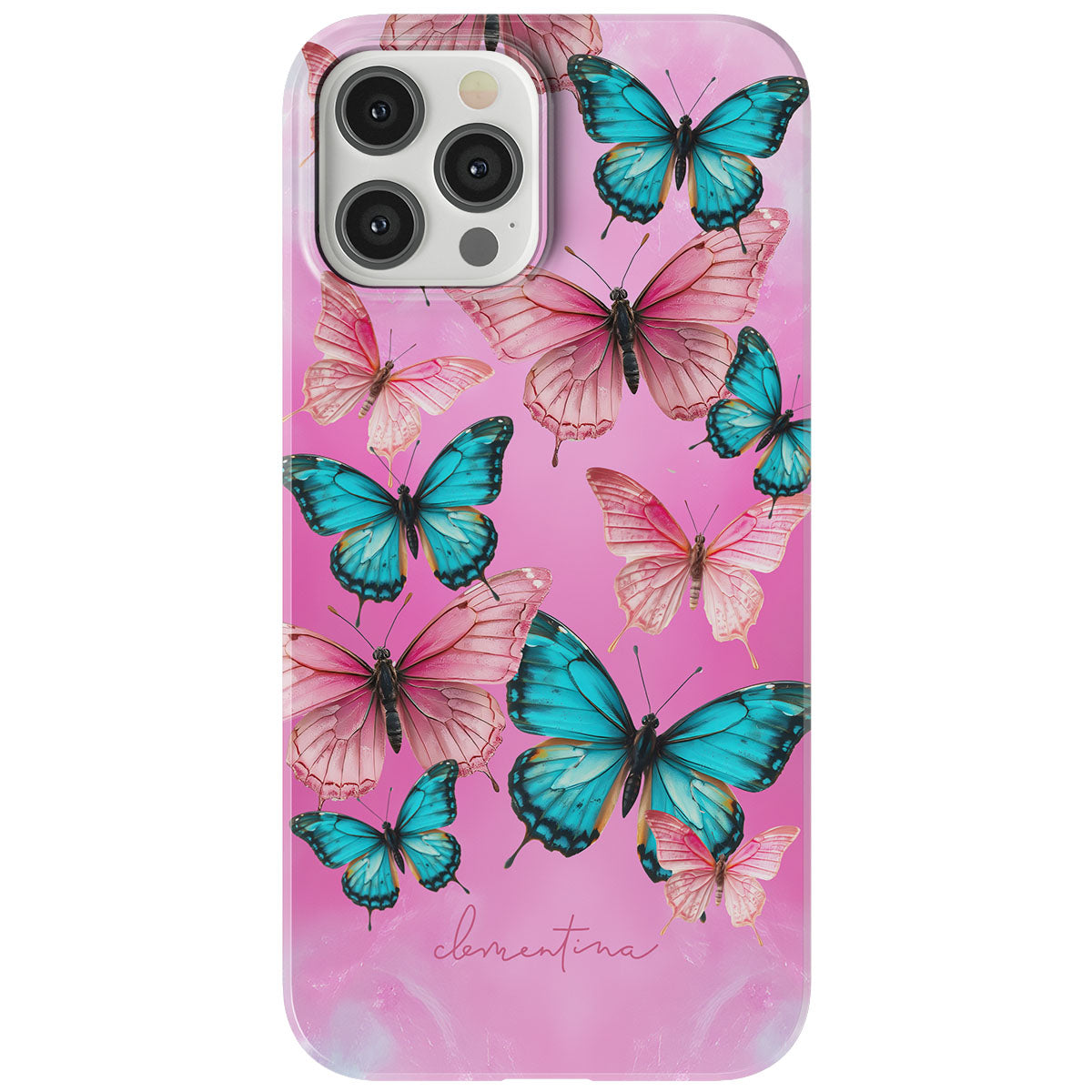 Y2K Butterflies Snap Case