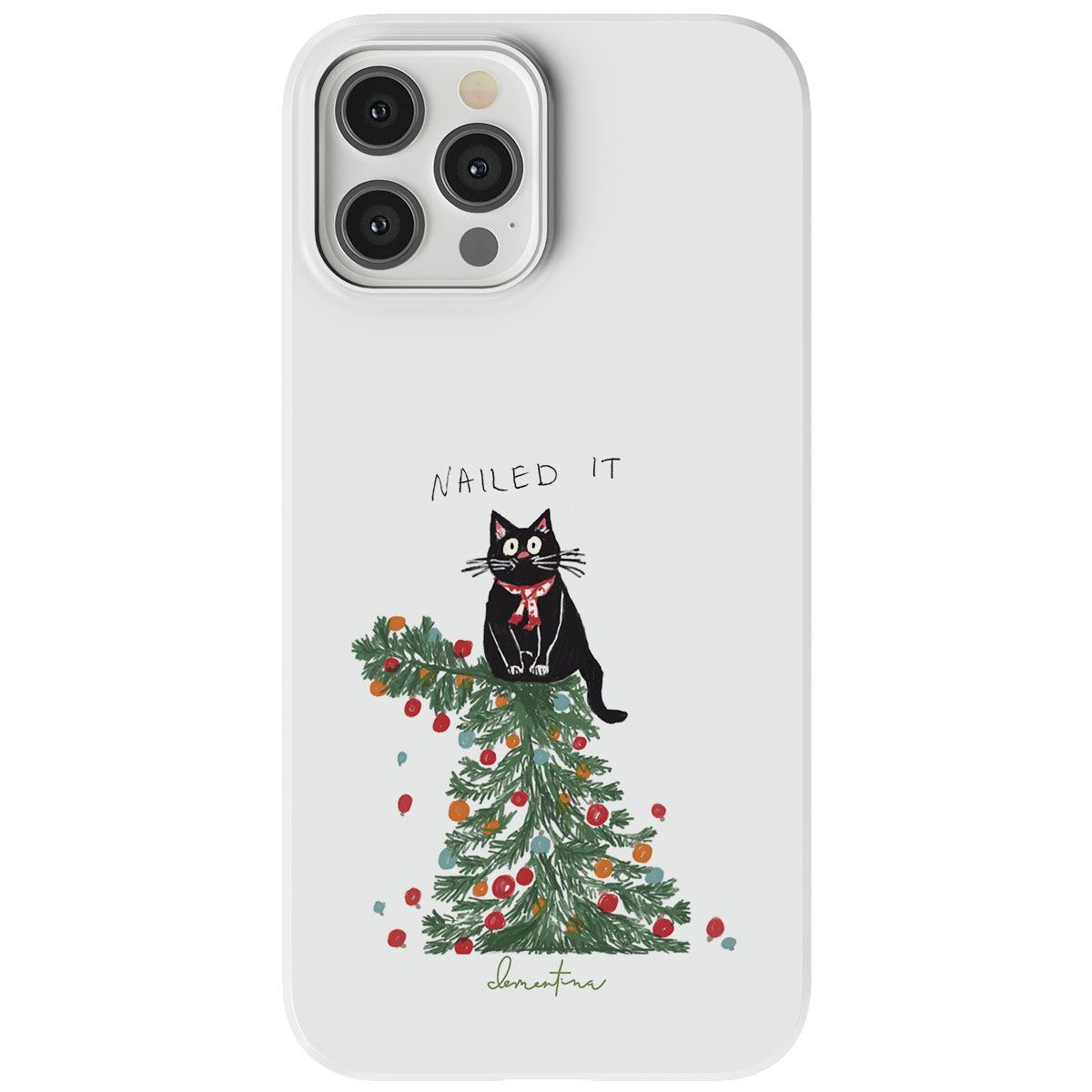 Cat Christmas Snap Case