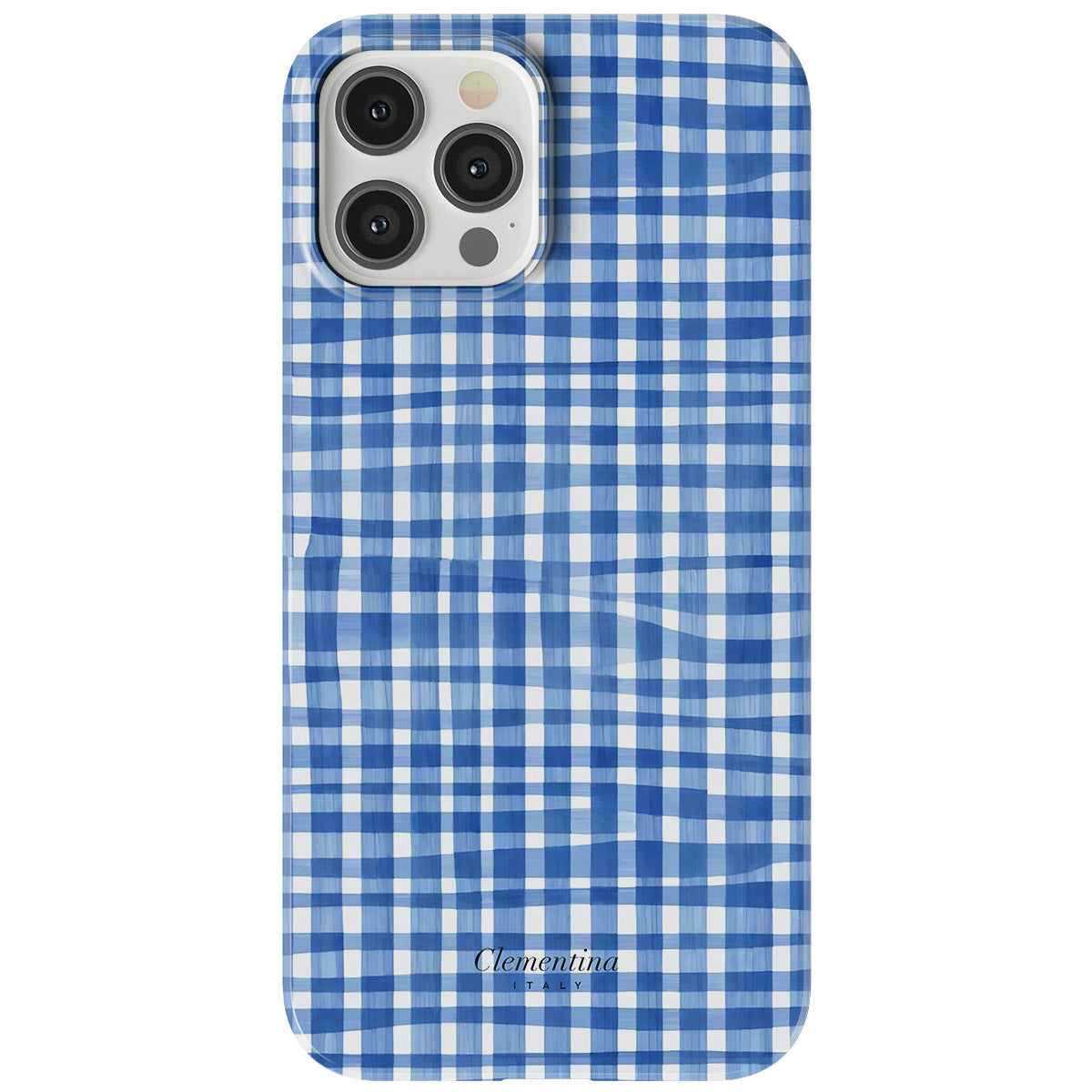 Blue Gingham Tough Case