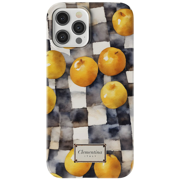 Gingham & Citrus Tough Case